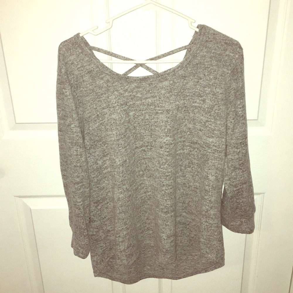 Soft knitted sweater.